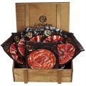 ESTUCHE MADERA JAMÓN IBÉRICO CORTADO A MANO