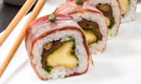 Sushi con Jamón de Bellota, el plato de moda.